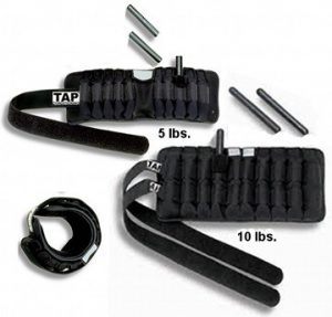 Tap Adjustable Wrist Weight for Baseball