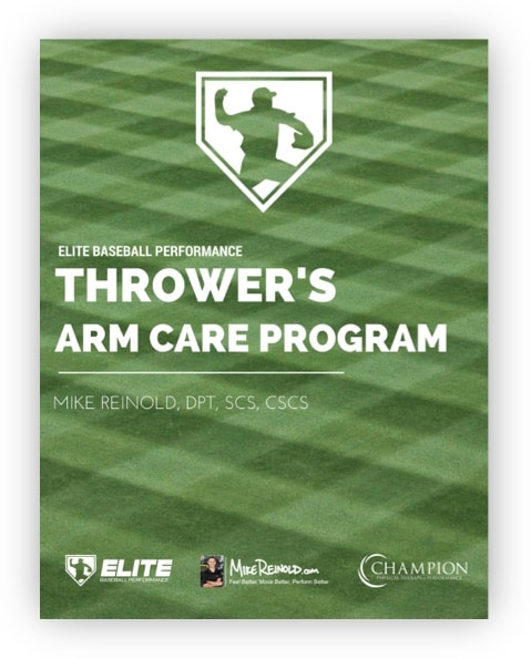 EBP Reinold Throwers Arm Care Program
