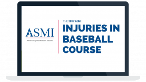 ASMI Injuries in Baseball 2017